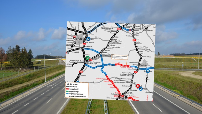 Jest umowa na budowę odcinka drogi ekspresowej S12 Przysucha — Wieniawa