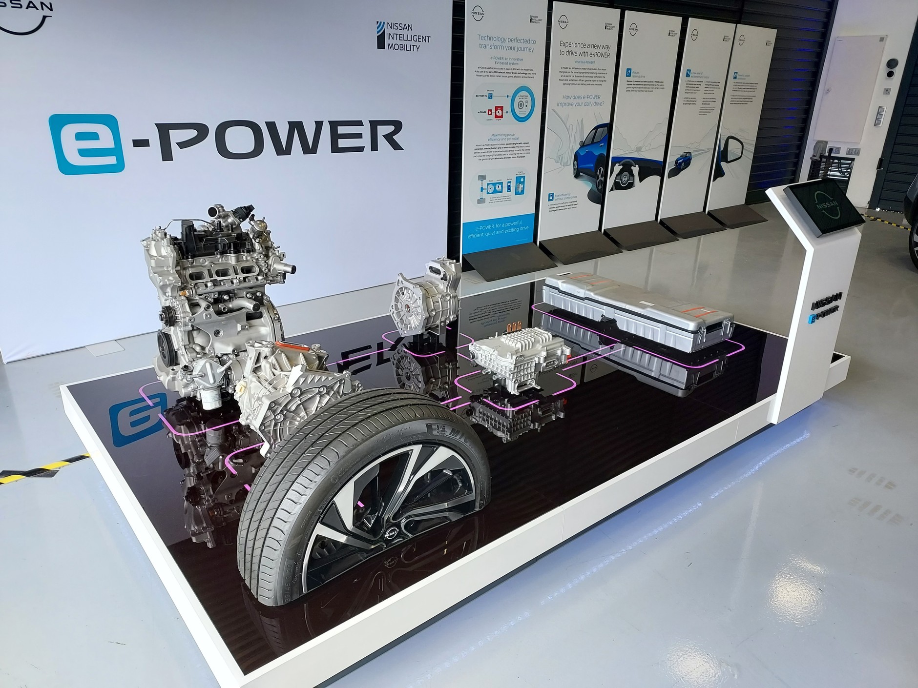 Napęd Nissana Qashqaia e-POWER z 2022 r.