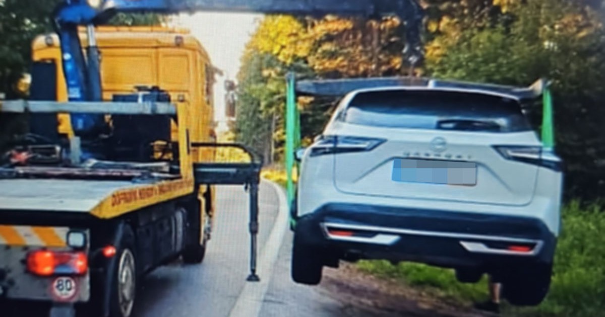 Nowiutki Nissan Qashqai odzyskany dzięki Straży Granicznej