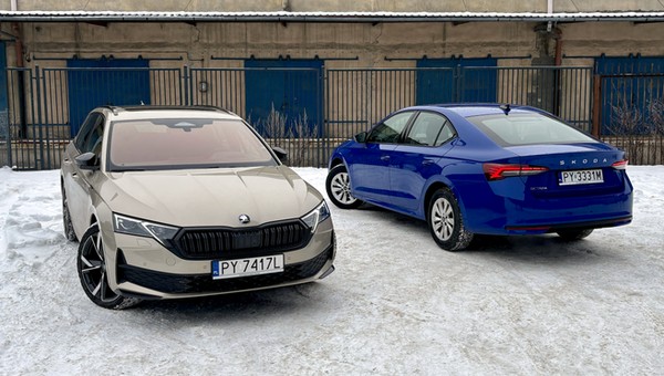 Skoda Octavia Combi Sportline i Skoda Octavia Liftback Essence