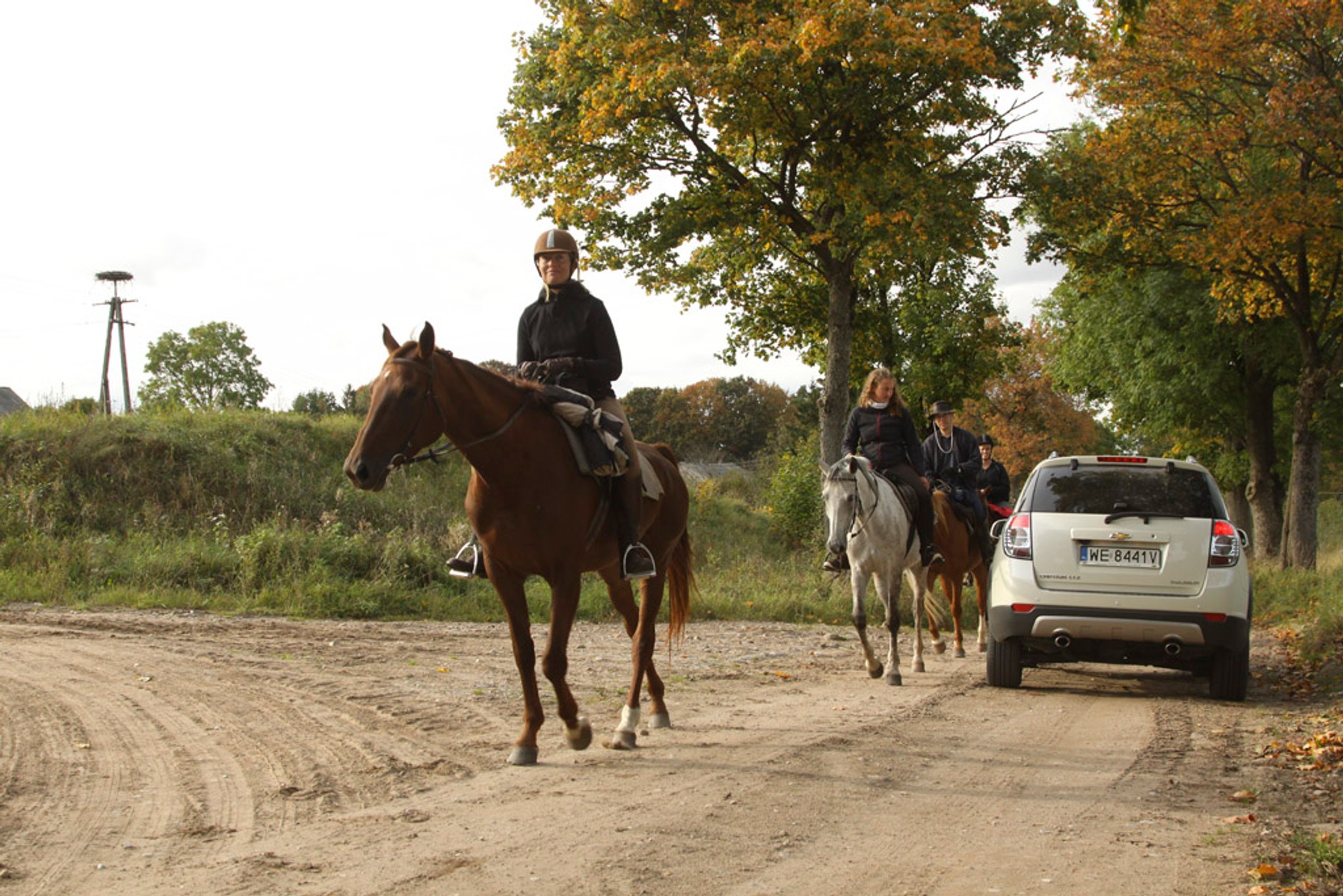 Zwiedzamy okolice Gołdapii z Chevroletem Captivą