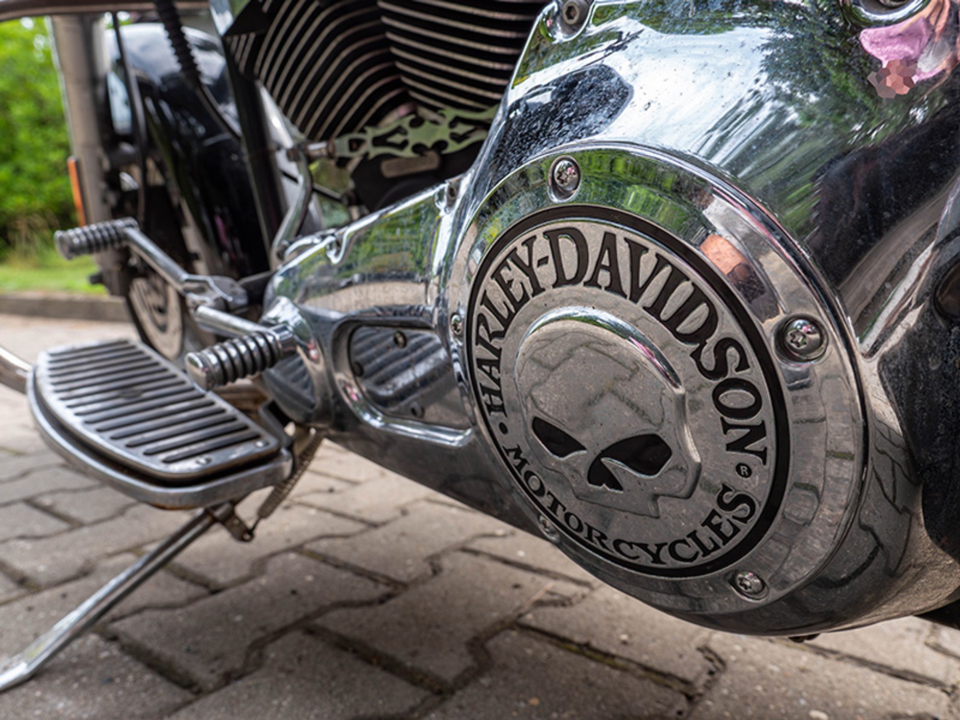 Harley-Davidson Fat Boy wystawiony na licytację