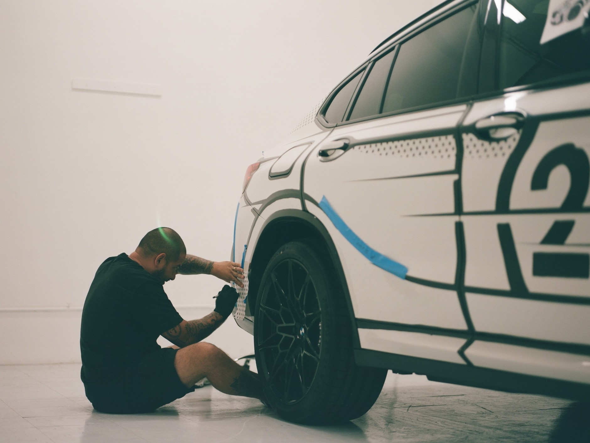 BMW X4 M Competition art car