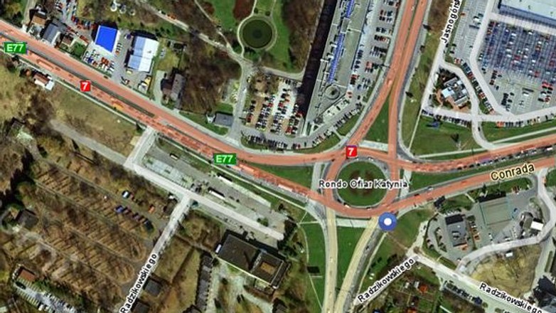 Rondo Ofiar Katynia w Krakowie