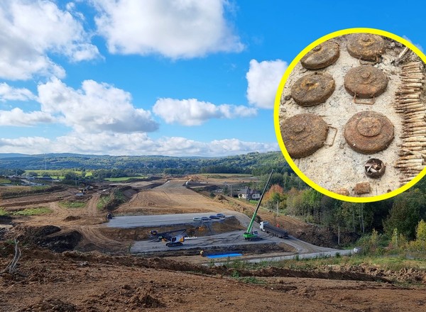 Tysiące niewybuchów na budowie S19. Saperzy odkryli ślady jednej z najkrwawszych bitew II wojny światowej