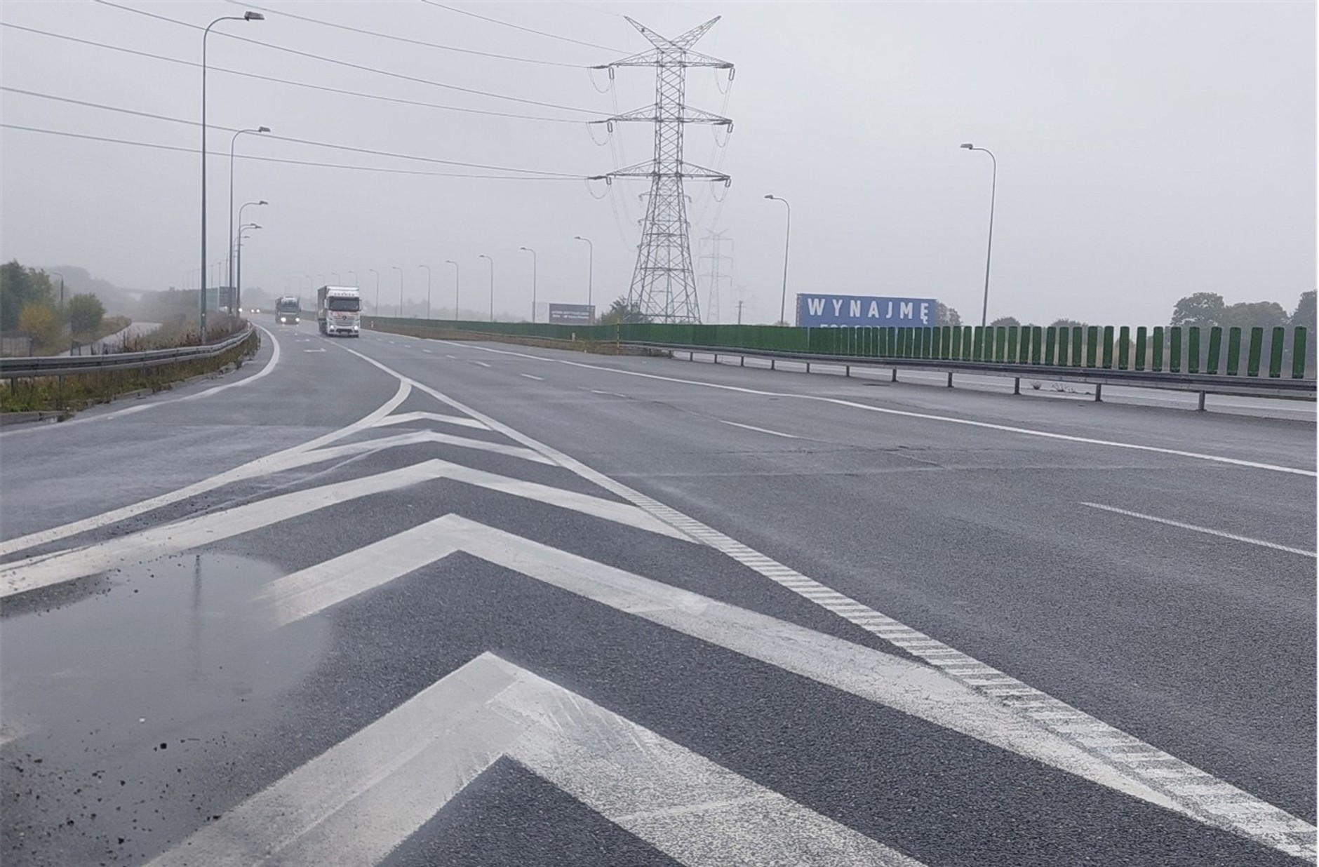 Pofałdowana nawierzchnia na A1