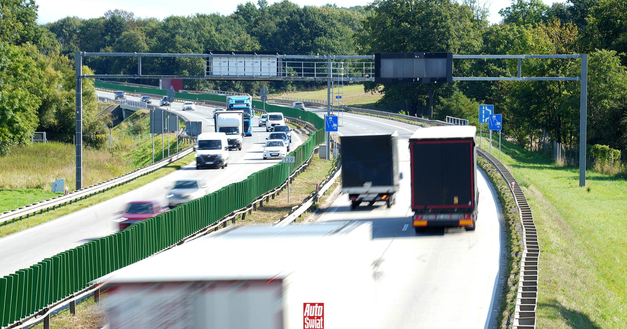 Nowy odcinkowy pomiar prędkości na A4. Kamery już zamontowane