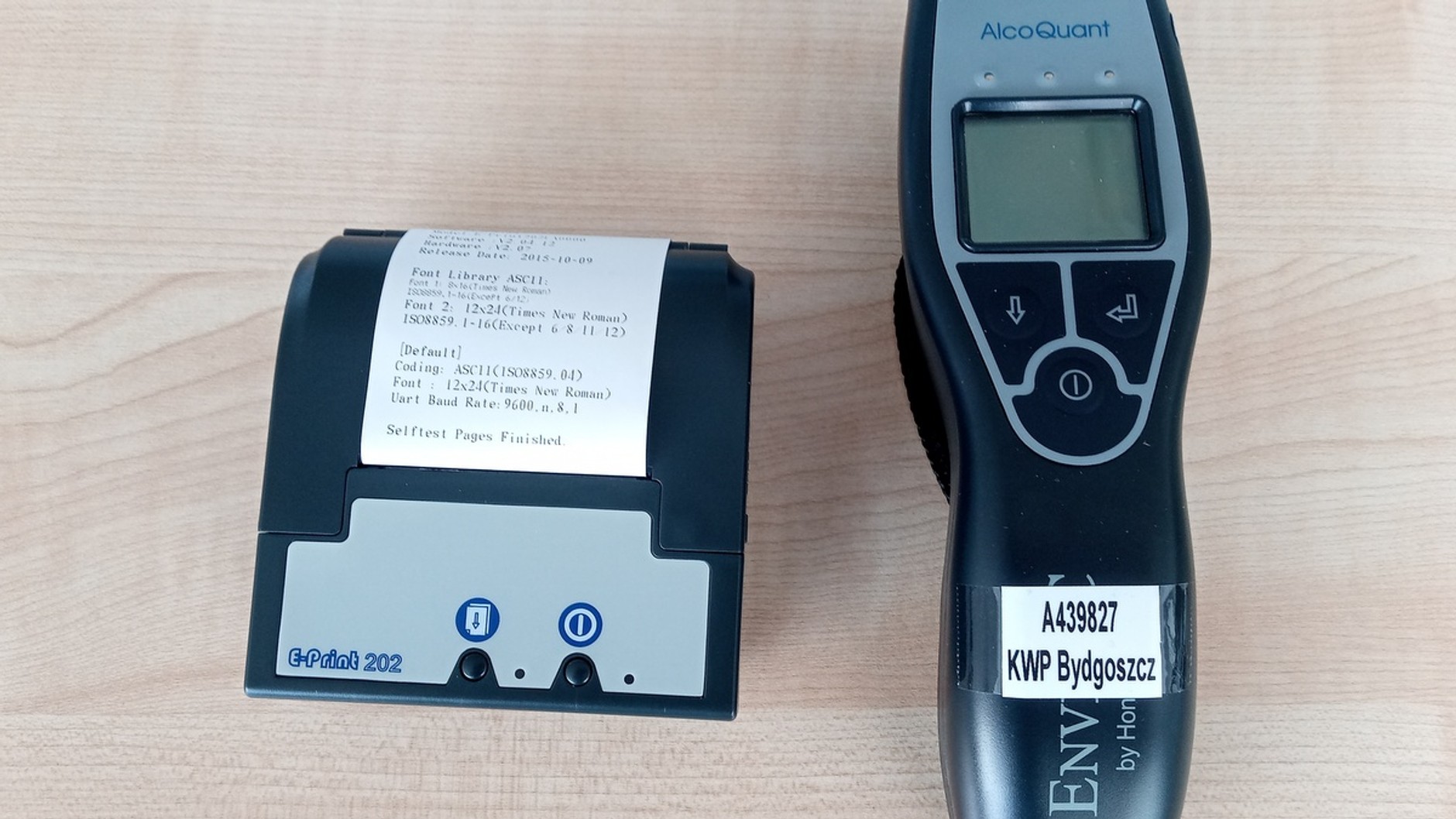 Nowy sprzęt policji na A1