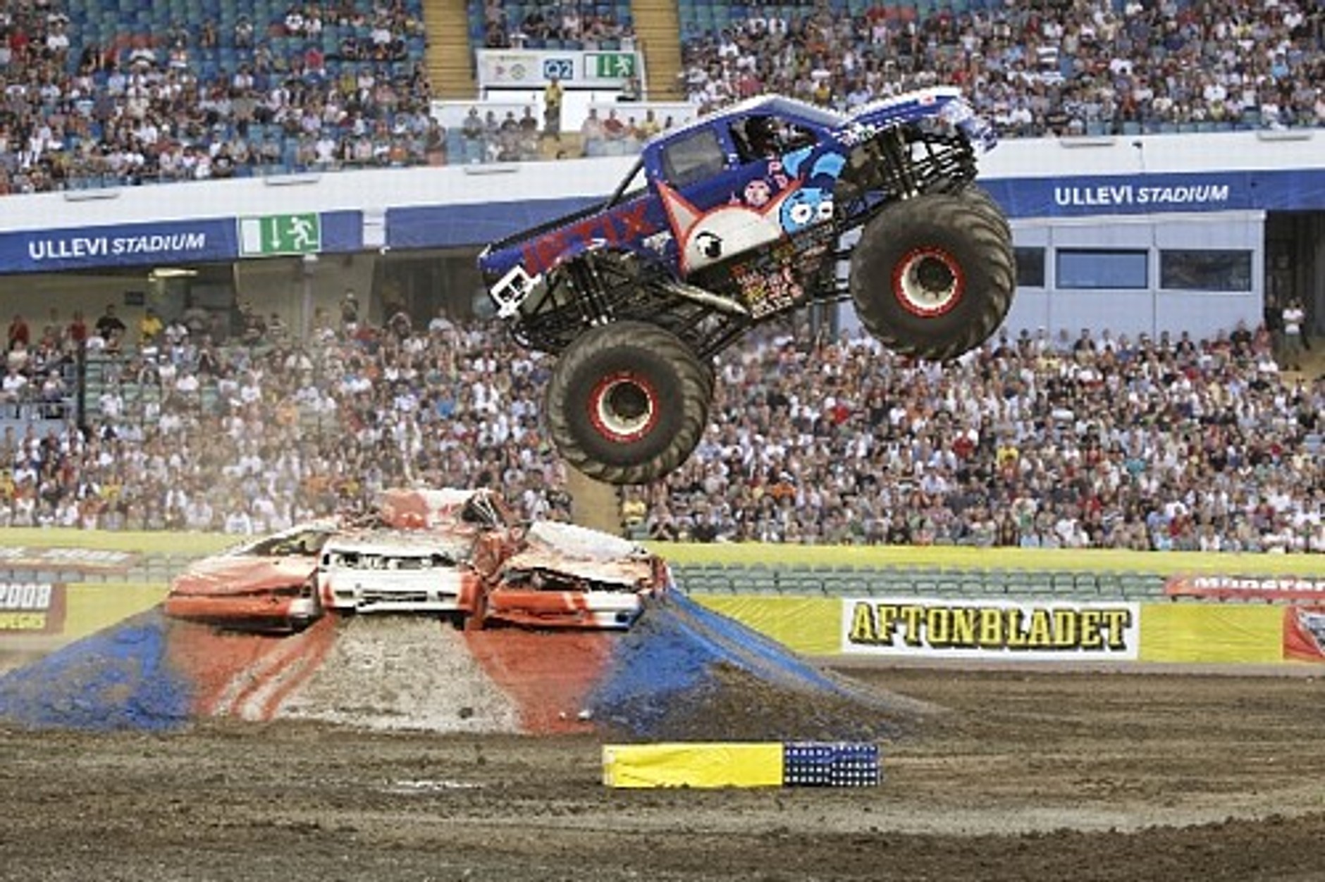 Monster Truck na ulicach Warszawy