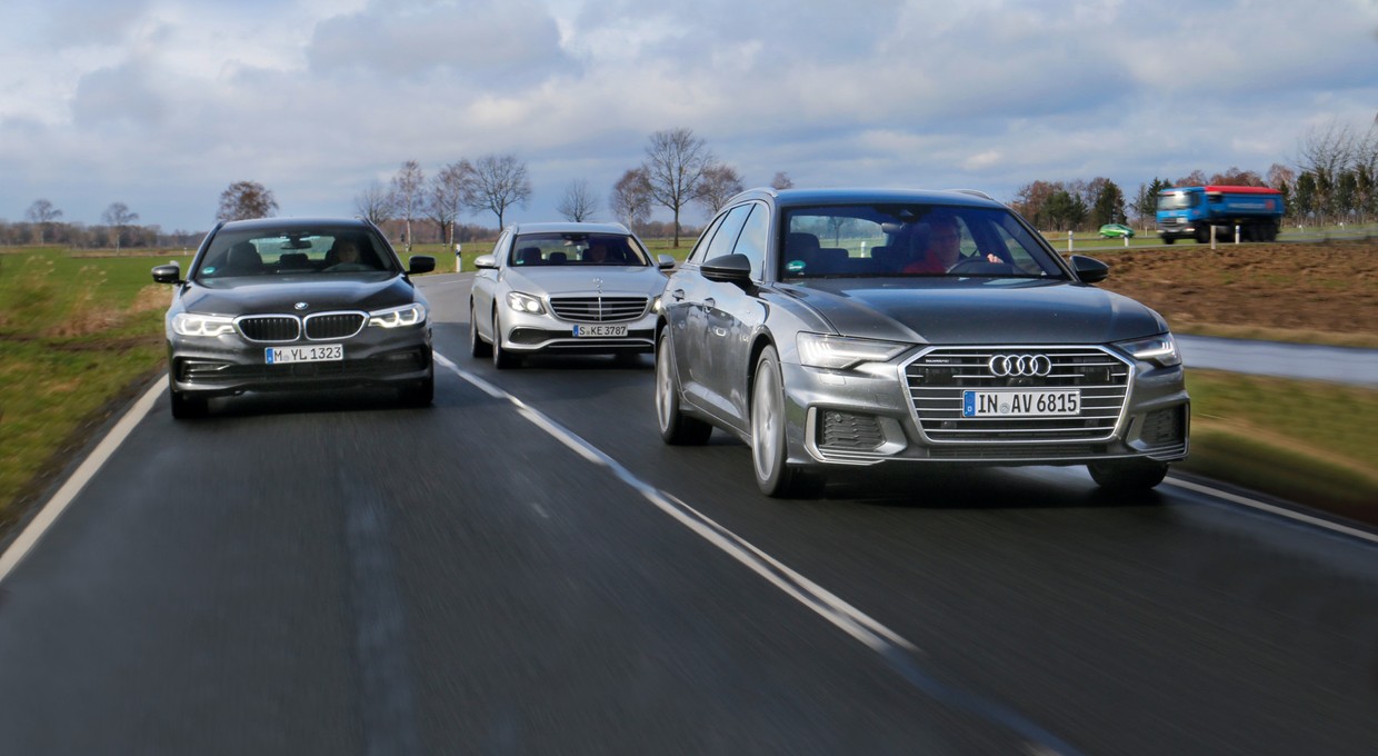 Audi A6, BMW serii 5 i Mercedes klasy E - wielkie kombi za jeszcze większą kasę | TEST