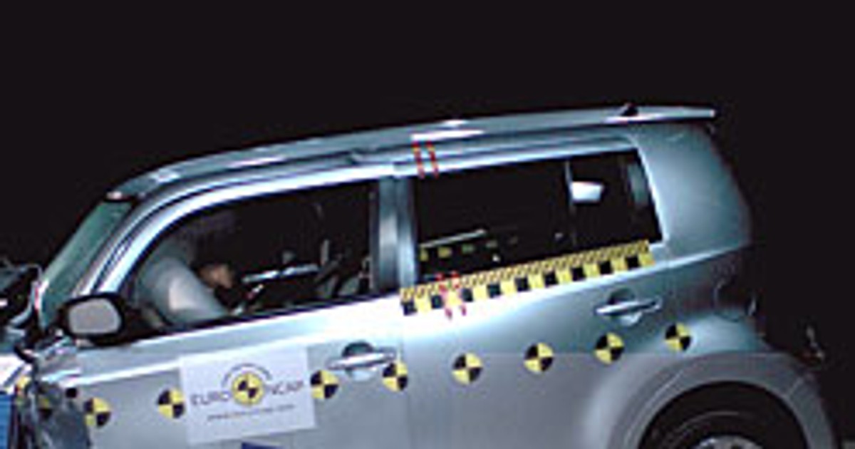 Euro NCAP: Daihatsu Materia - japońska szkoła ekstrawagancji na czwórkę