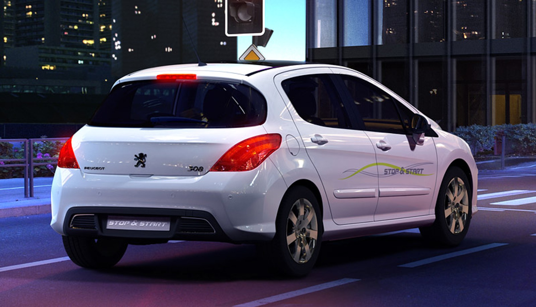 Paryż 2008: Peugeot 308 Stop&amp;Start – prawie jak hybryda