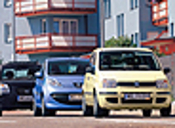 Fiat Panda, Peugeot 107, Citroen C2 - Małe i z dieslami