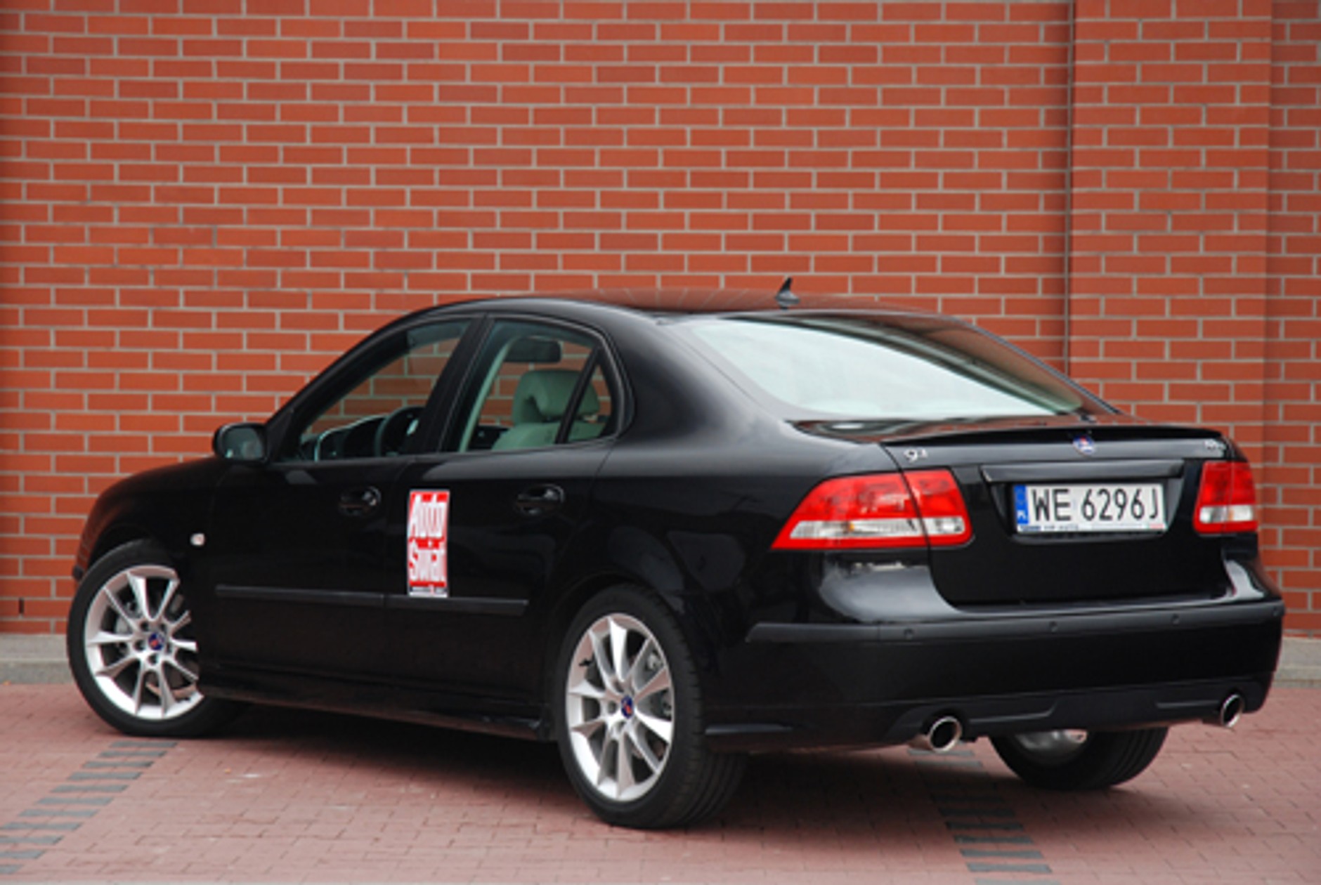 Saab 9-3 aero - Dyskretne turbo