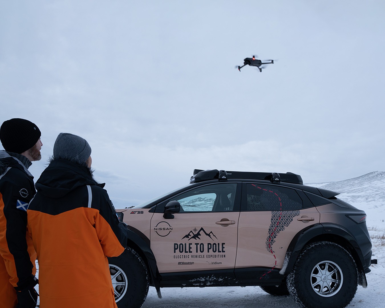 Wyprawowa Ariya ma nawet lądowisko dla drona!