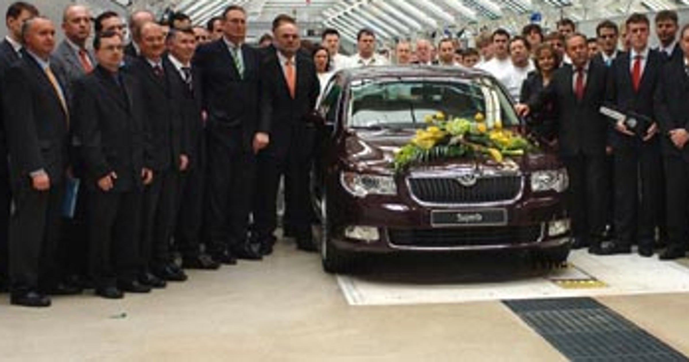 Skoda Superb - pierwsze auto wyjechało z fabryki