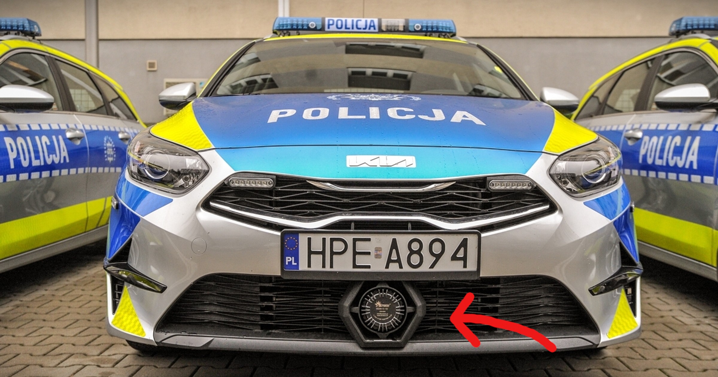 Radiowóz policji
