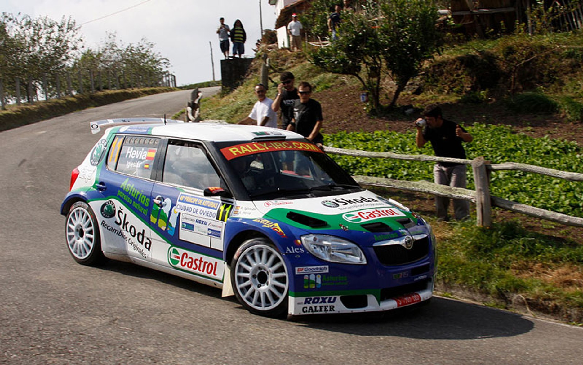 Rallye Principe de Asturias: Sołowow wciąż w grze (fotogaleria Willy Weyens)