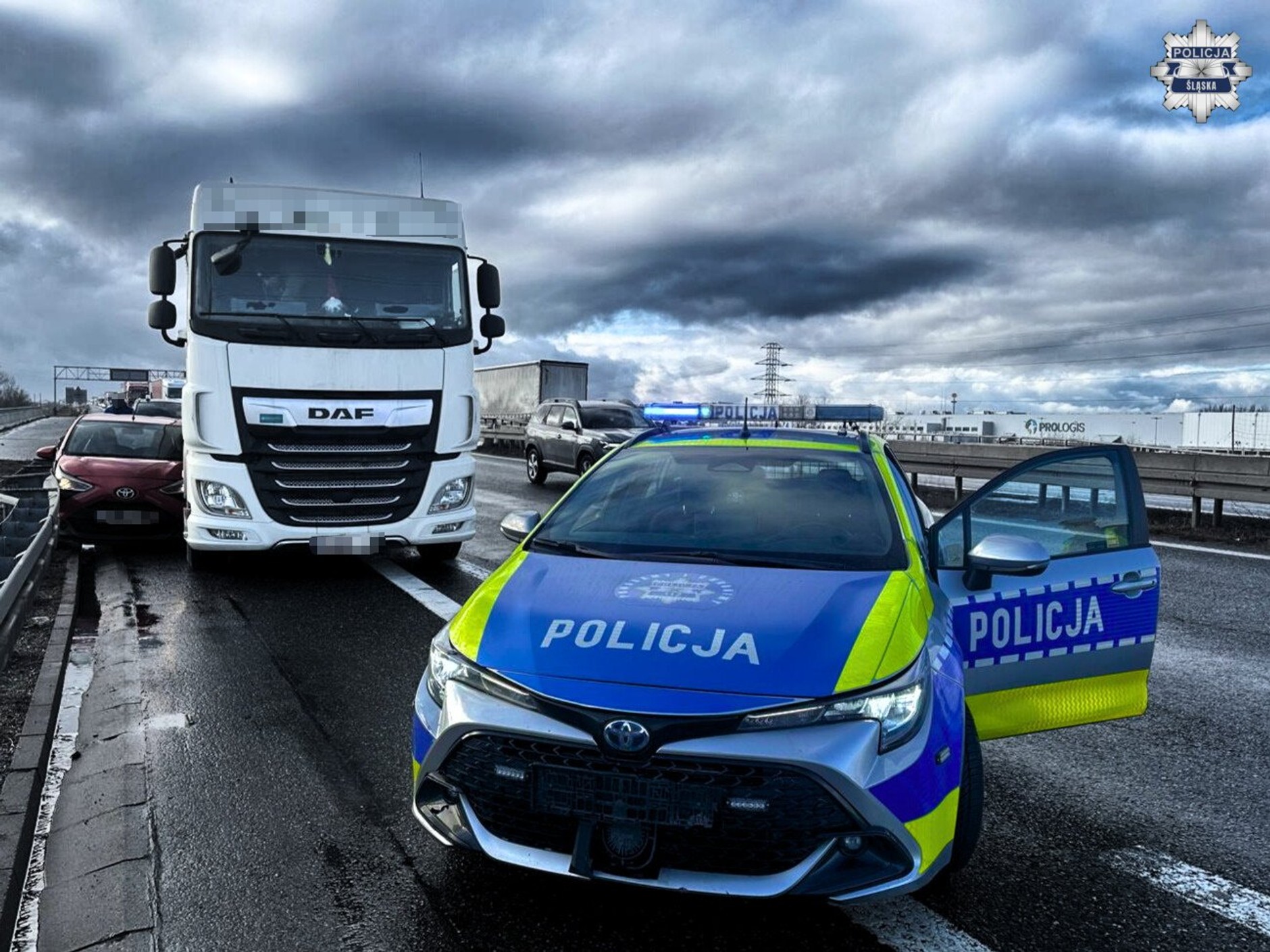 Koniec pościgu na autostradzie A4