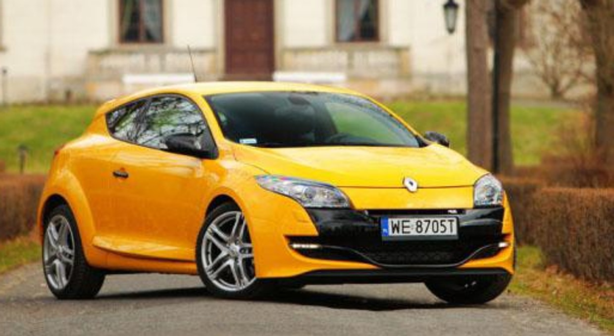 Renault Megane RS na torze Nurburgring