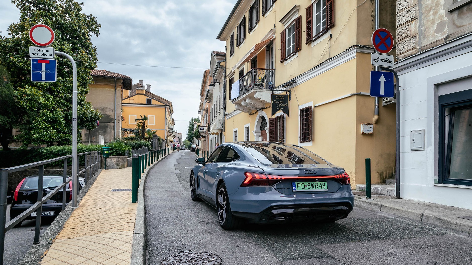 Podróż Porsche Taycanem i Audi e-tronem GT do Chorwacji
