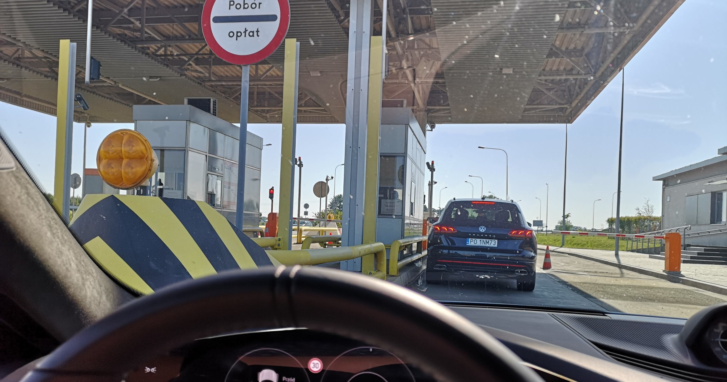 Pobór opłat na autostradzie