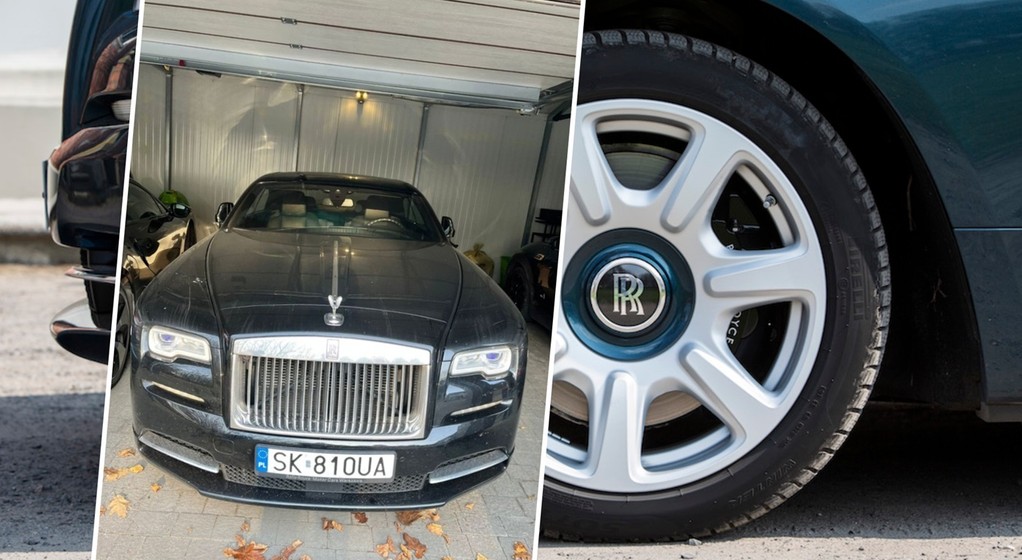 Rolls-Royce Wraith wystawiony na licytację na Śląsku