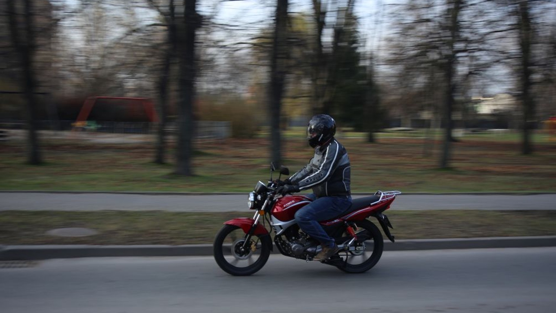 Kymco Pulsar S 125 na drodze