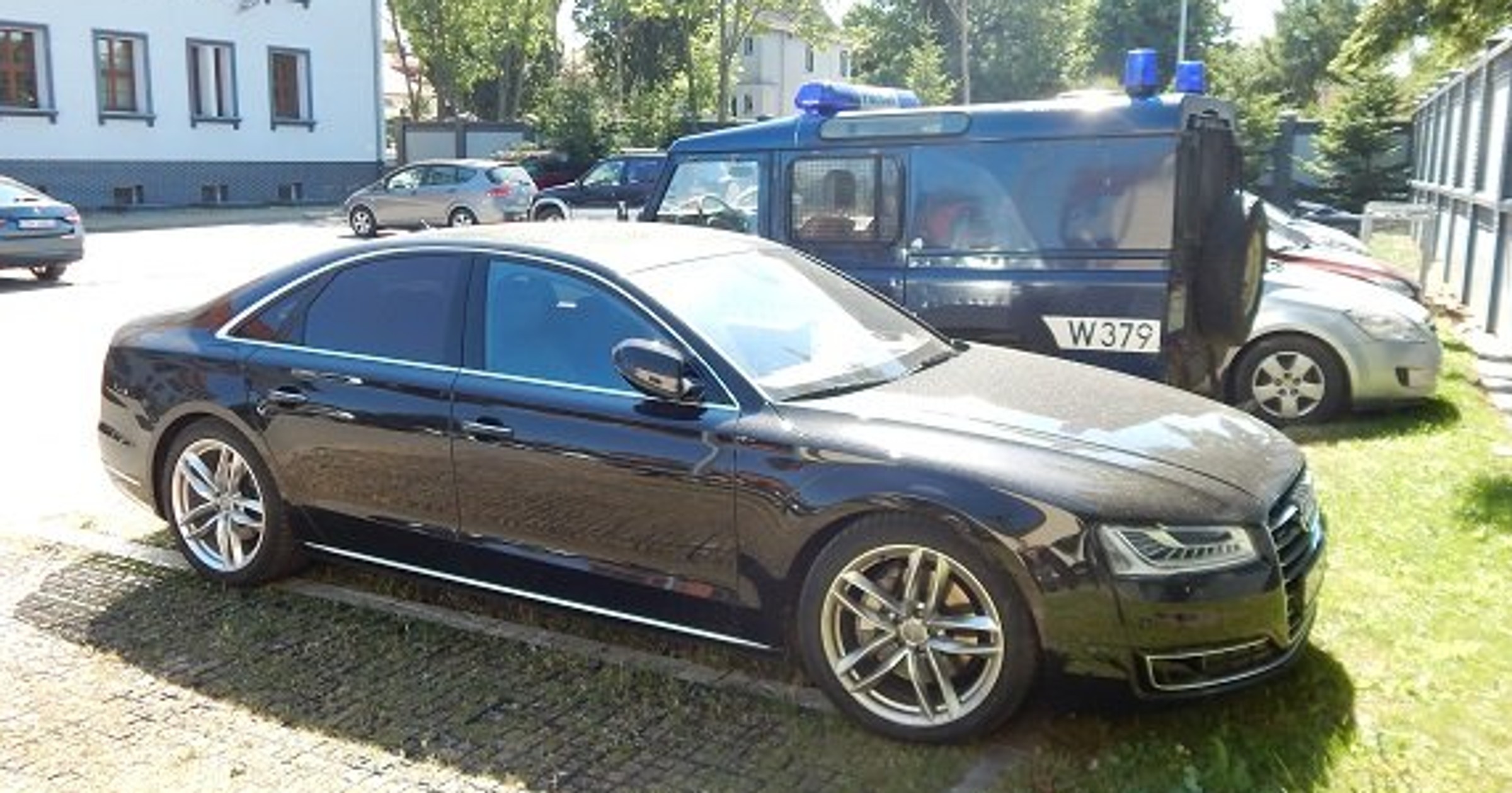 Odzyskane z rąk złodziei Audi