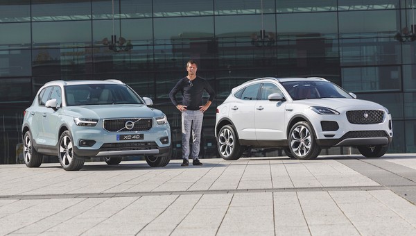 Jaguar E-Pace i Volvo XC40 - małe, ale prestiżowe