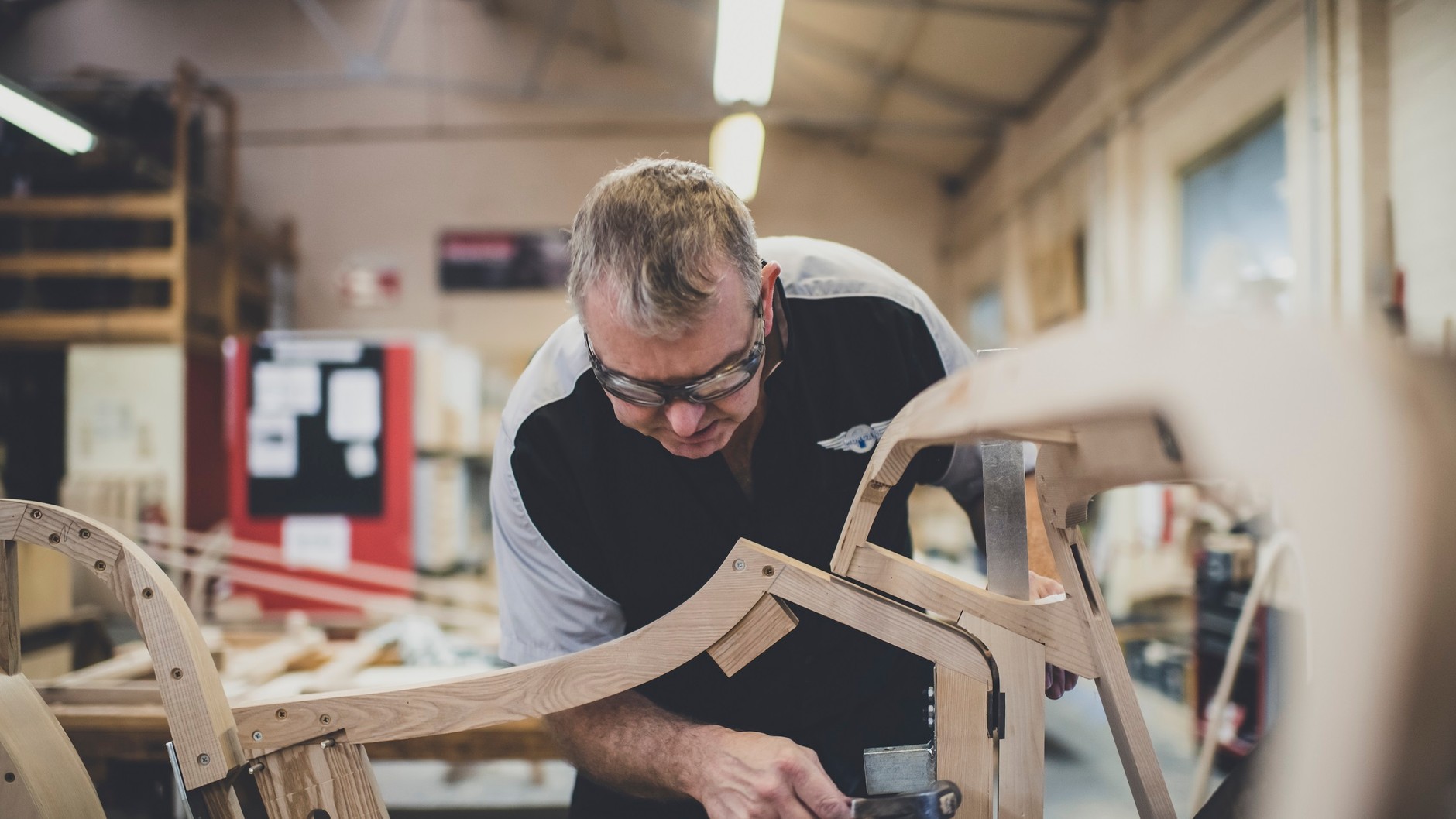 Drewniany szkielet nadwozia Morgana