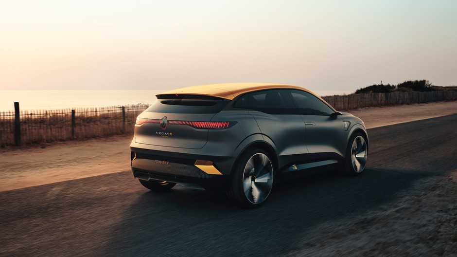 Renault Megane eVision – koncept auta elektrycznego