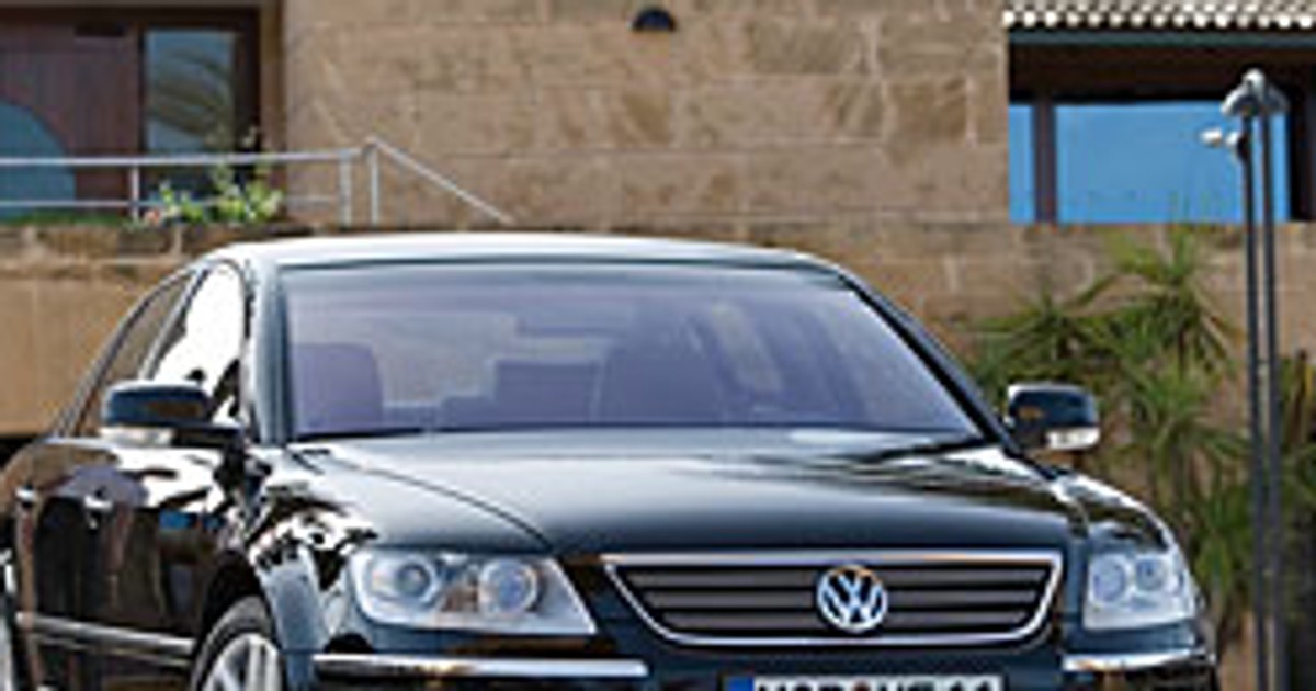 Volkswagen Phaeton V6 TDI: mocniejszy i oszczędniejszy