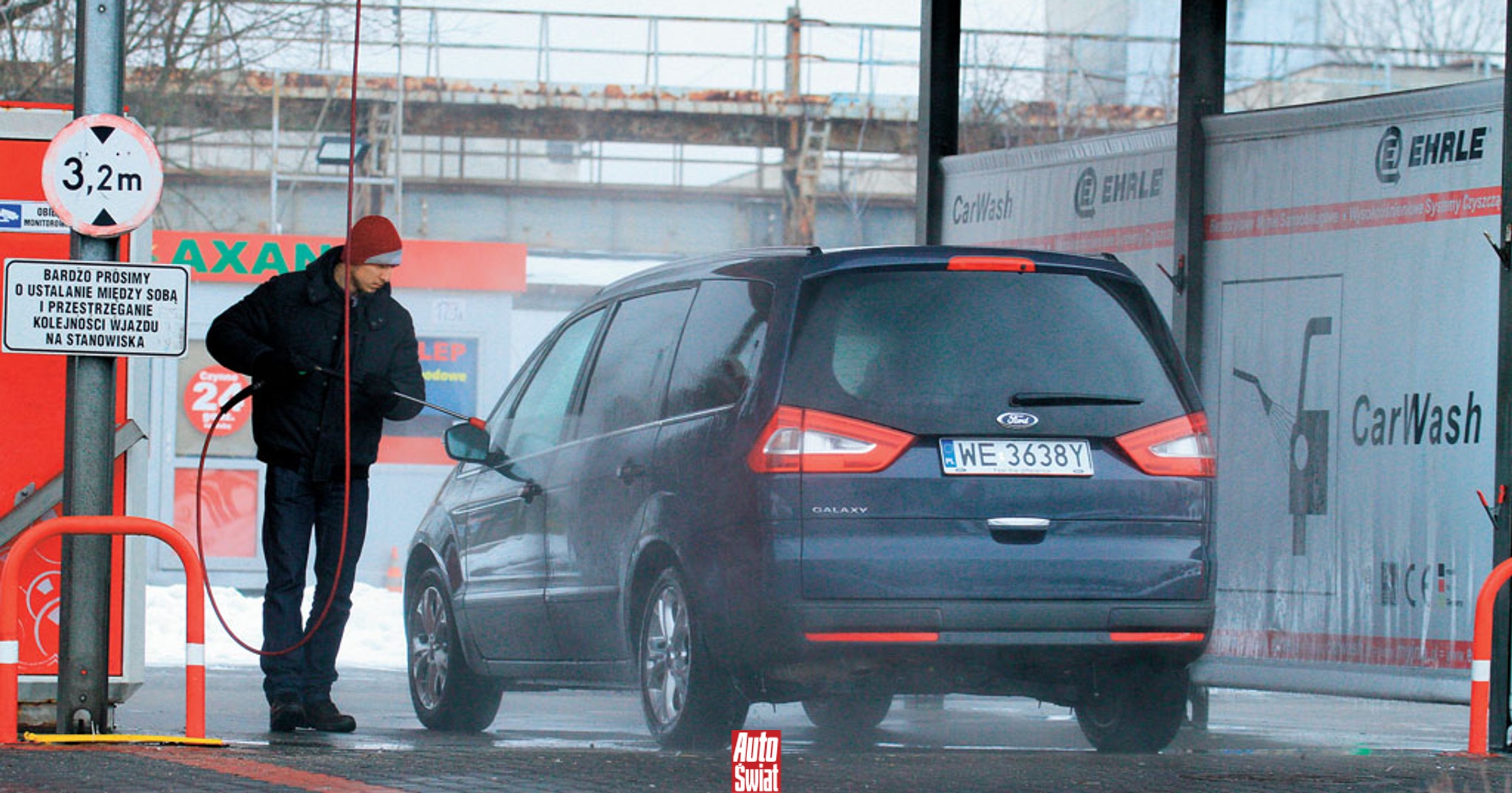 Mycie samochodu zimą: przy jakiej temperaturze myjnia może zaszkodzić?