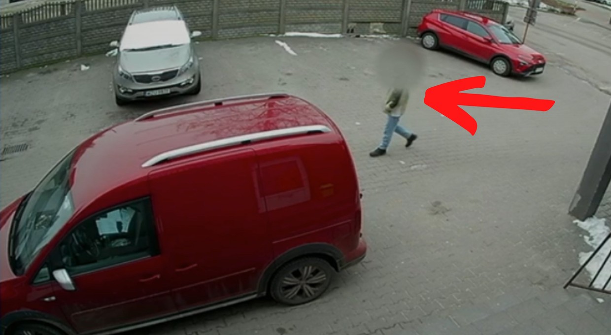 Ukradł z samochodu 700 zł, ale nie przewidział jednego [WIDEO]