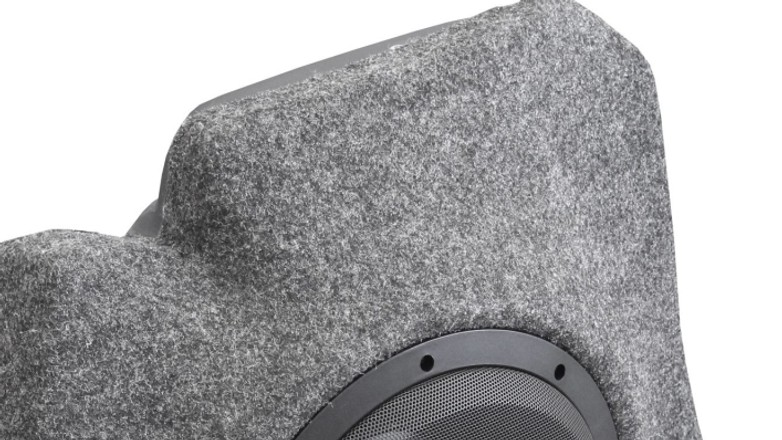 B Quart QB250 P206 to subwoofer aktywny. Wzmacniacz ma moc 250 W RMS. Sterowanie przewodowe w komplecie.