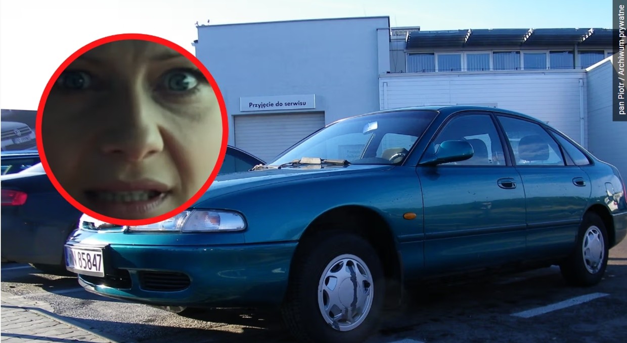 Mazda, którą Hanka Mostowiak z "M jak Miłość" wjechała w kartony, znów na sprzedaż