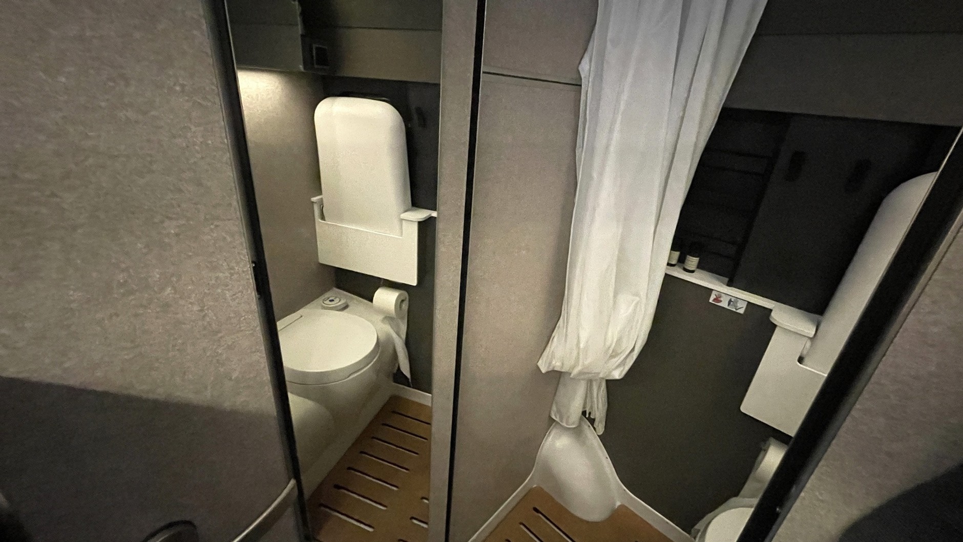 Łazienka w kamperze