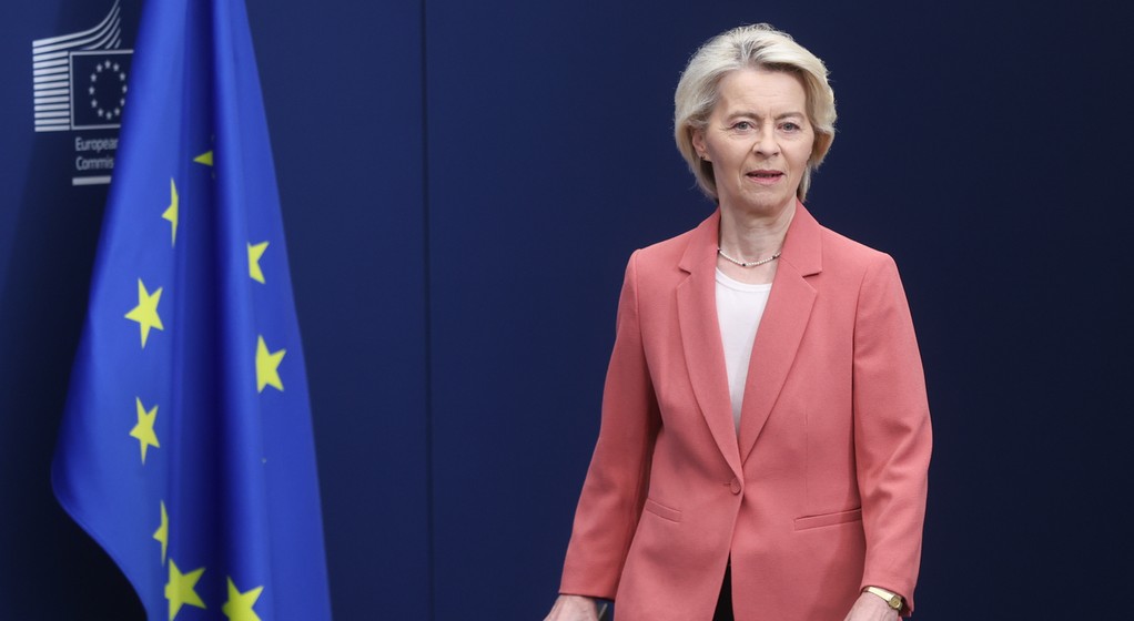 epa12329088 - BELGIUM EU COMMISSION UKRAINE (The EU Commission reacts after Russian attacks on Kyiv hit the EU delegation)