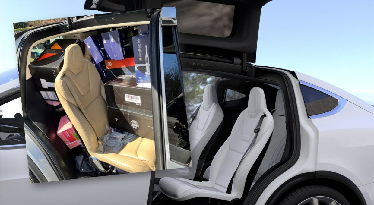 Złodzieje uciekali Teslą. Policja zatrzymała ich... przy ładowarce