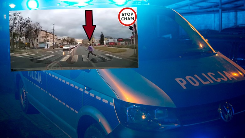 Szokujące nagranie z Pabianic