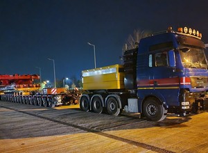 ITD skontrolowała największy transport drogowy w historii Polski. "Kret" dostał zielone światło