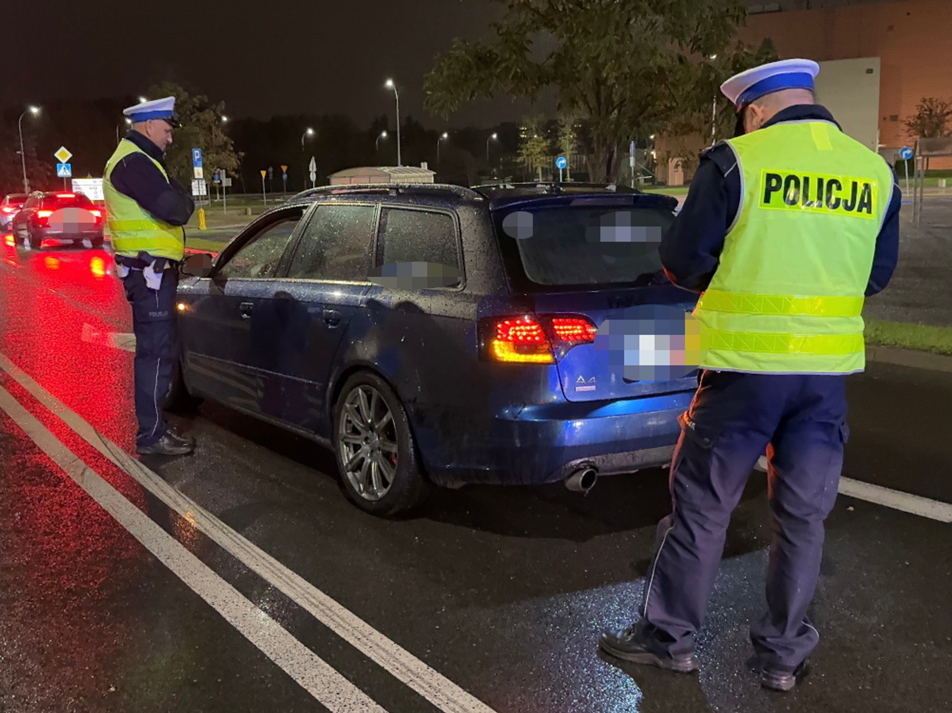 Stołeczni policjanci przeprowadzili akcję wymierzoną w uczestników nielegalnych wyścigów
