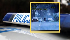 Policja dwukrotnie złapała motocyklistę. Uzbierał 30 punktów i zapłaci krocie [WIDEO]