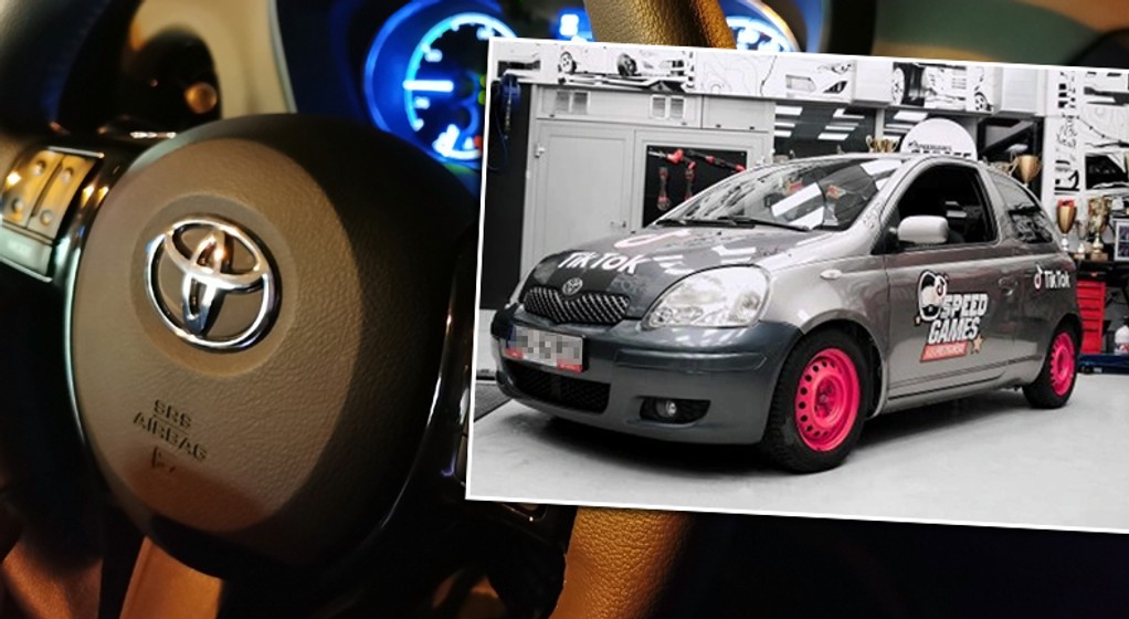 Jakub Przygoński wystawił na WOŚP swoją Toyotę Yaris