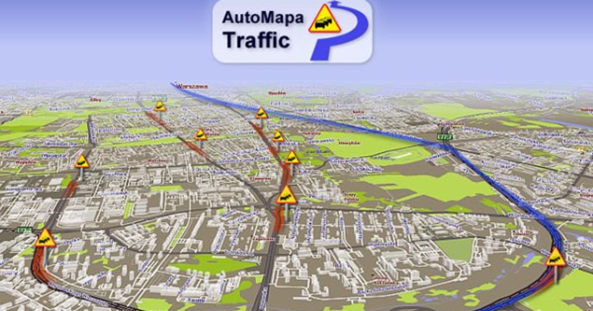 AutoMapa Traffic