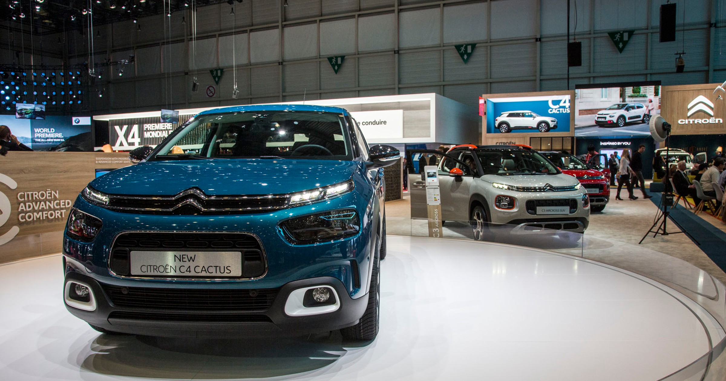 Citroen C4 Cactus - samochód jak latający dywan | Genewa 2018