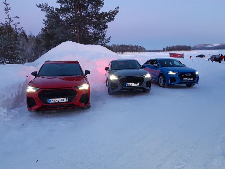 Audi RS Q3 – test na lodzie