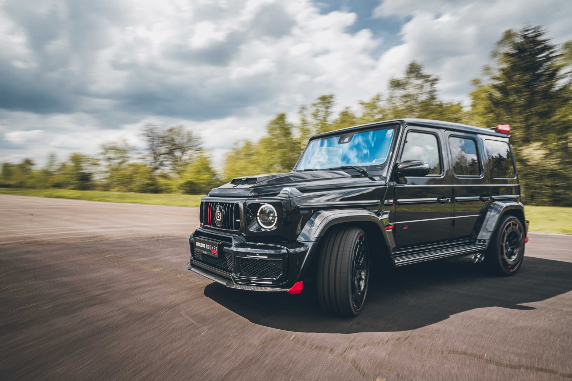 Brabus 900 Rocket Edition - Mercedes Klasy G na sterydach