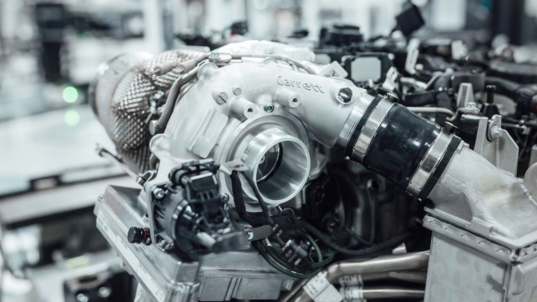 Elektryczna turbosprężarka w AMG